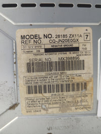 2012 Nissan Altima Radio AM FM Cd Player Receiver Replacement P/N:28185ZX11A CQ-JN20E0GX Fits OEM Used Auto Parts - Oemuseda
