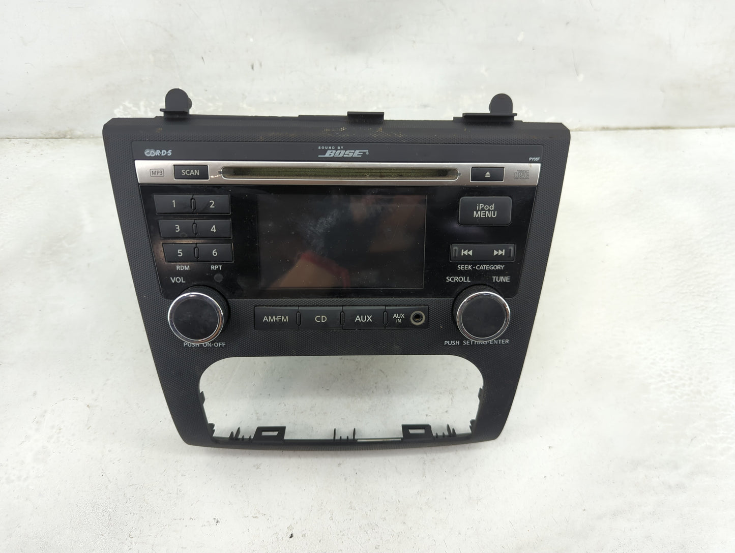 2010-2012 Nissan Altima Radio AM FM Cd Player Receiver Replacement P/N:28185ZX00A CQ-JN2861VD Fits Fits 2010 2011 2012 OEM U