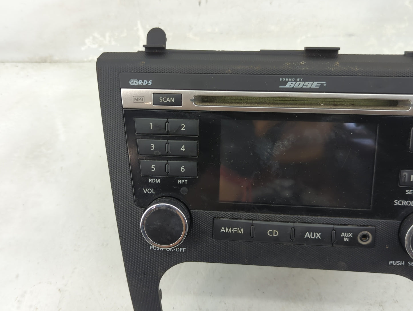 2010-2012 Nissan Altima Radio AM FM Cd Player Receiver Replacement P/N:28185ZX00A CQ-JN2861VD Fits Fits 2010 2011 2012 OEM U