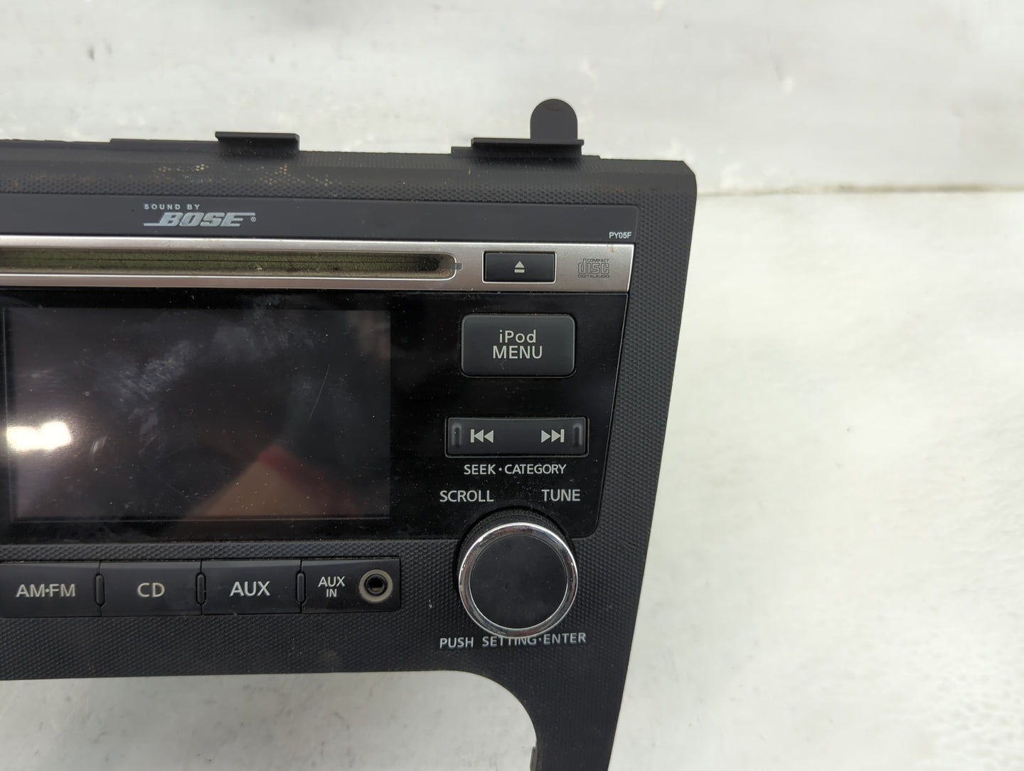2010-2012 Nissan Altima Radio AM FM Cd Player Receiver Replacement P/N:28185ZX00A CQ-JN2861VD Fits Fits 2010 2011 2012 OEM U