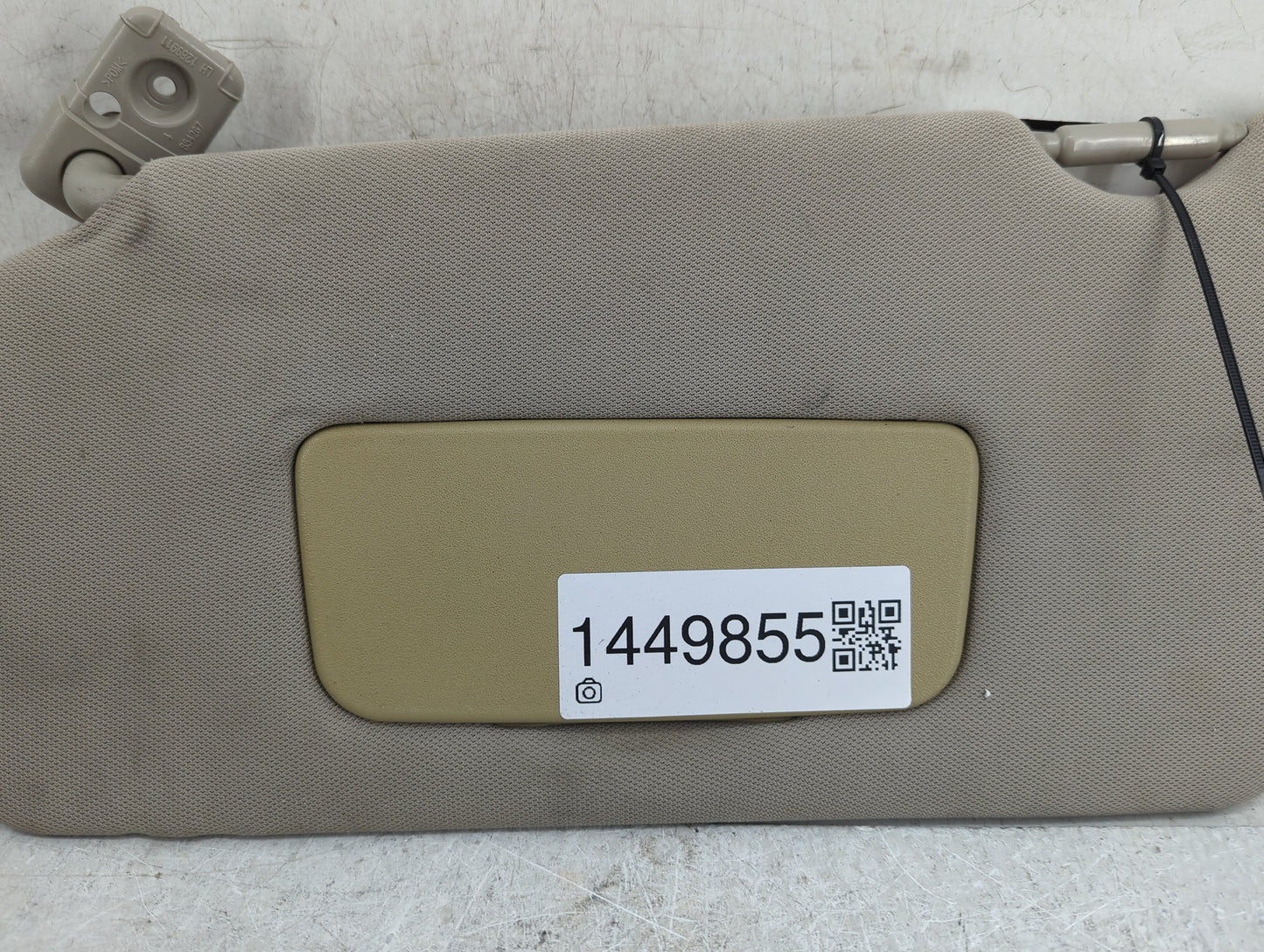 2010-2012 Nissan Altima Sun Visor Shade Replacement Driver Left Mirror Fits Fits 2010 2011 2012 OEM Used Auto Parts - Oemuse