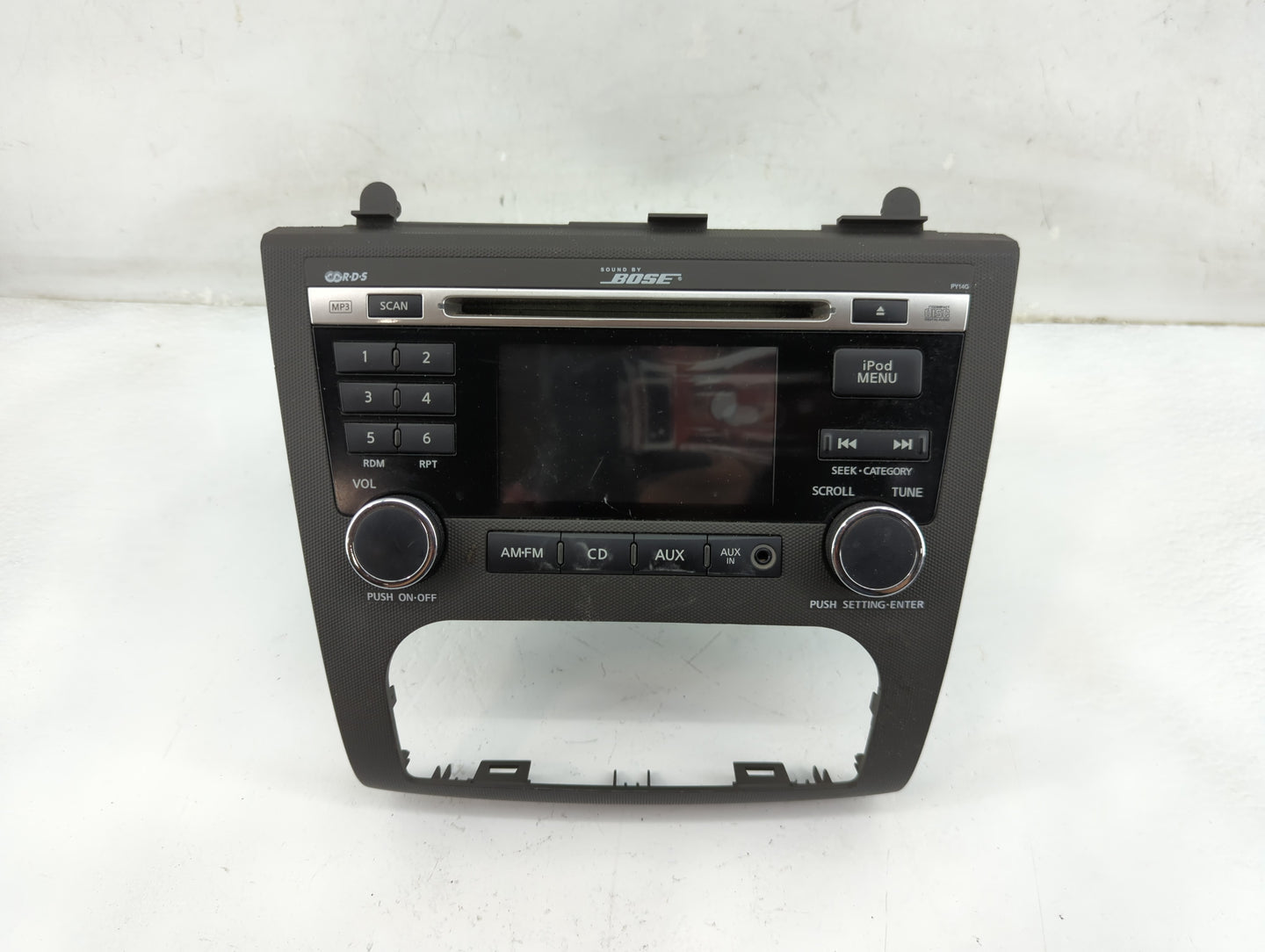 2010-2012 Nissan Altima Radio AM FM Cd Player Receiver Replacement P/N:28185ZX00B CQ-JN29604D, PY14G Fits Fits 2010 2011 201