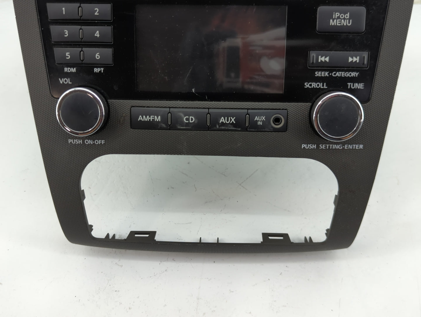 2010-2012 Nissan Altima Radio AM FM Cd Player Receiver Replacement P/N:28185ZX00B CQ-JN29604D, PY14G Fits Fits 2010 2011 201