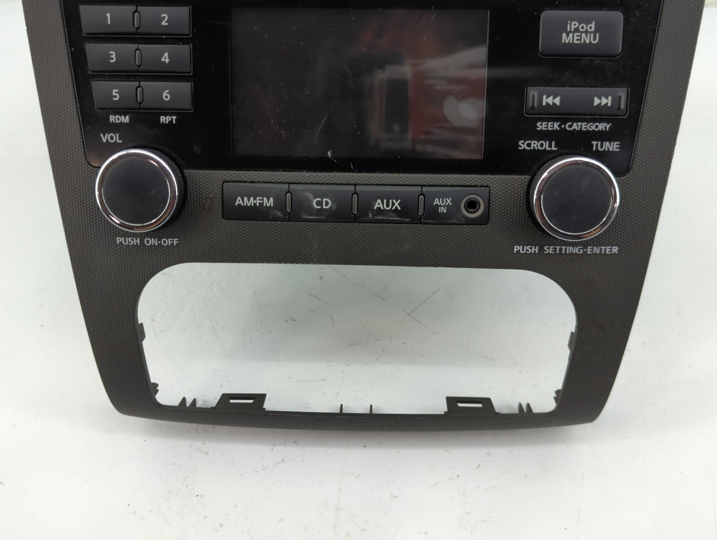 2010-2012 Nissan Altima Radio AM FM Cd Player Receiver Replacement P/N:28185ZX00B CQ-JN29604D, PY14G Fits Fits 2010 2011 201