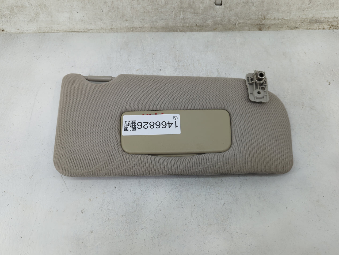 2012 Nissan Altima Sun Visor Shade Replacement Passenger Right Mirror Fits OEM Used Auto Parts - Oemusedautoparts1.com