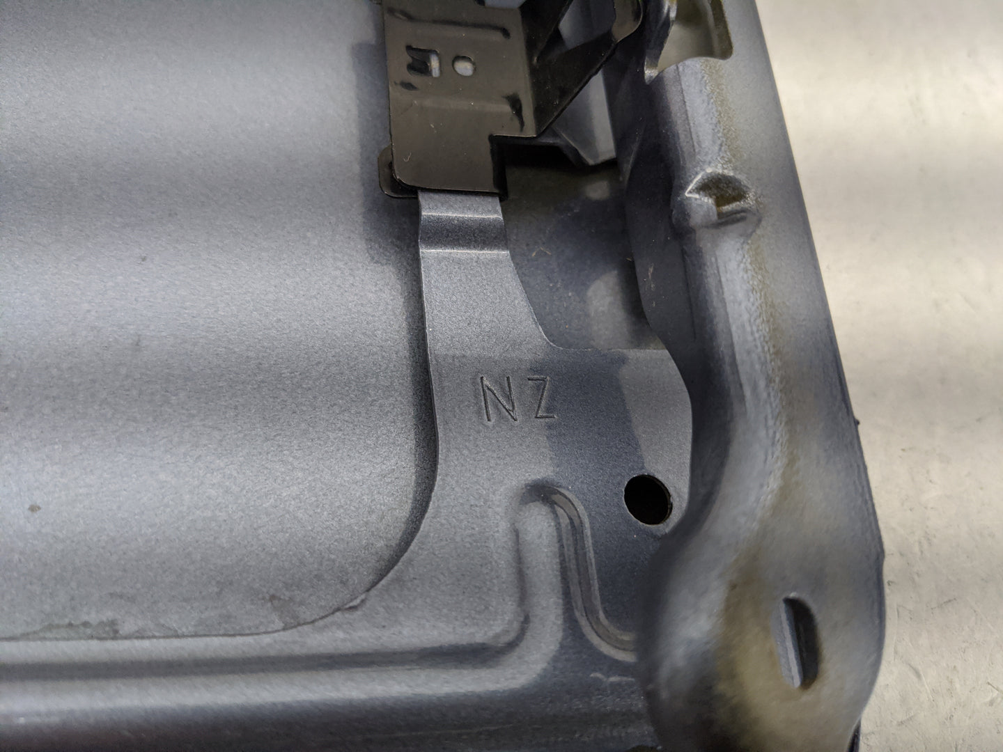 2012 Nissan Altima Fuel Tank Door Lid Gas Tank Blue - Oemusedautoparts1.com