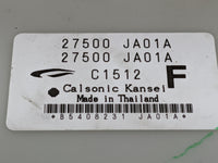 2007-2013 Nissan Altima Climate Control Module Temperature AC/Heater Replacement P/N:27500JA01A Fits OEM Used Auto Parts - O