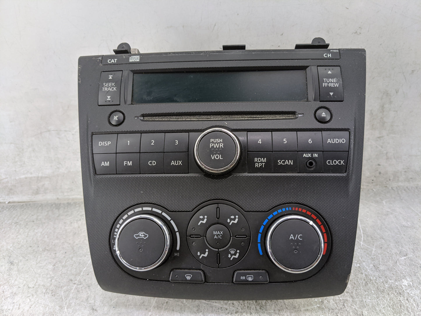 2010-2012 Nissan Altima Radio AM FM Cd Player Receiver Replacement P/N:28185ZX11A CQ-JN20E0GX Fits Fits 2010 2011 2012 OEM U