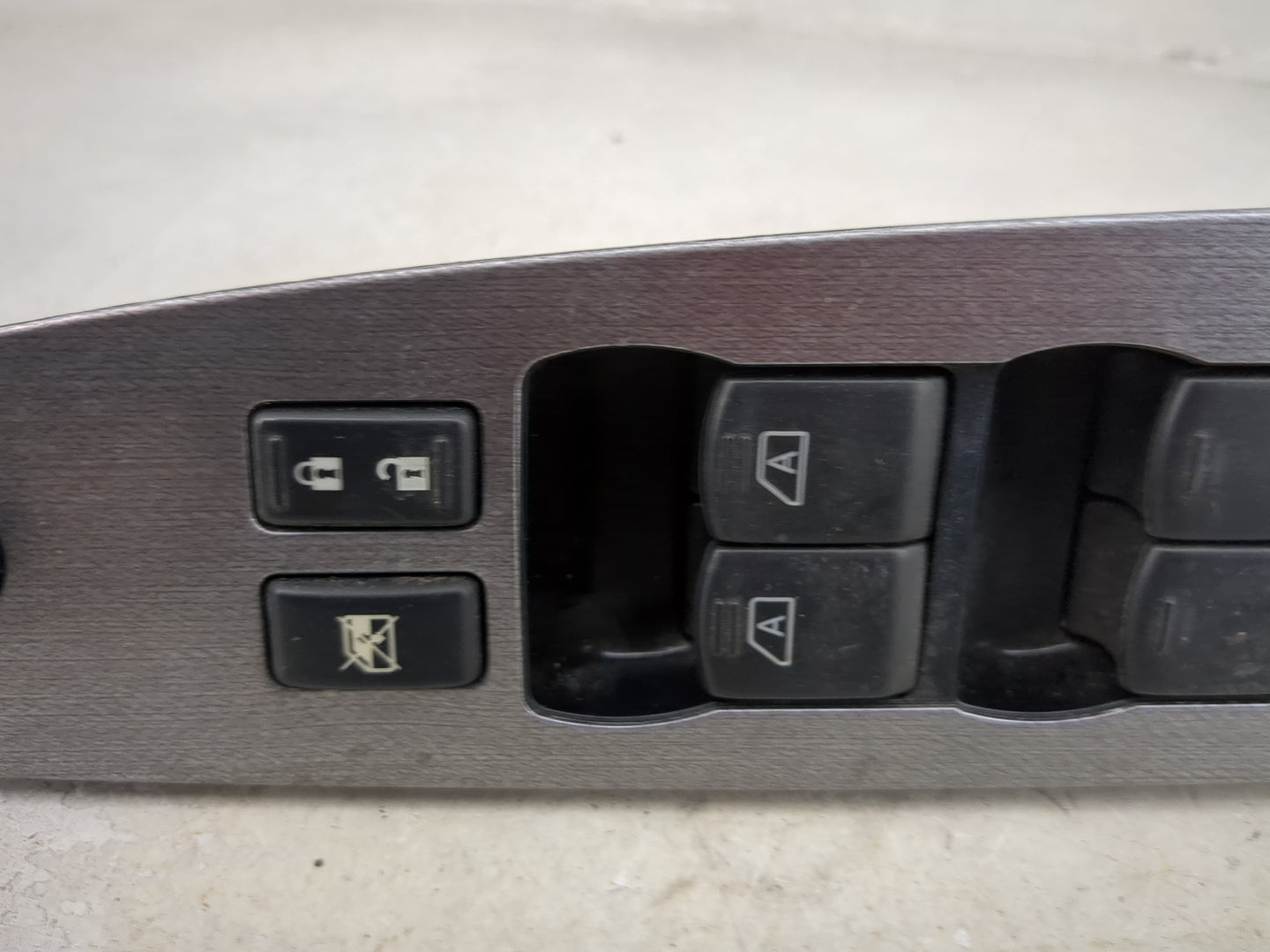 2007-2012 Nissan Altima Master Power Window Switch Replacement Driver Side Left P/N:25401 ZN50B Fits OEM Used Auto Parts - O