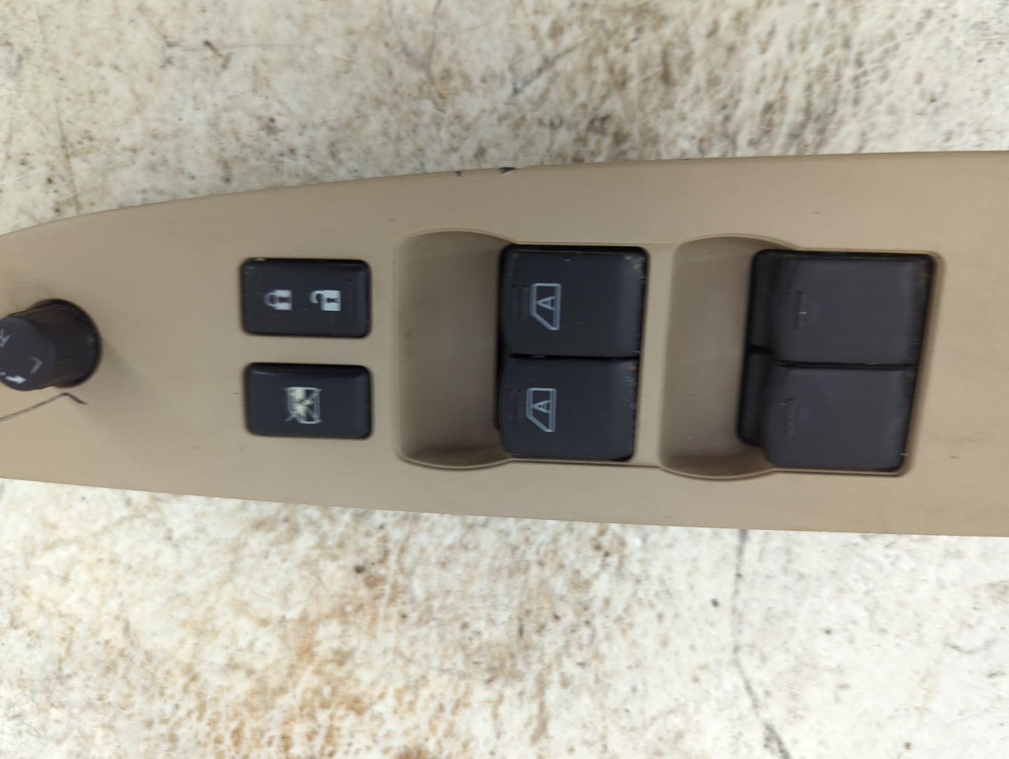 2007-2012 Nissan Altima Master Power Window Switch Replacement Driver Side Left P/N:25401 ZN50C 25401ZN50C Fits OEM Used Aut