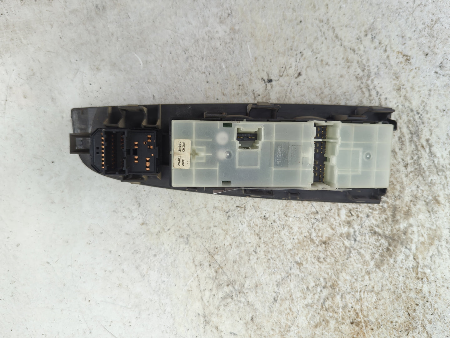 2007-2012 Nissan Altima Master Power Window Switch Replacement Driver Side Left P/N:25401 ZN50C 25401ZN50C Fits OEM Used Aut