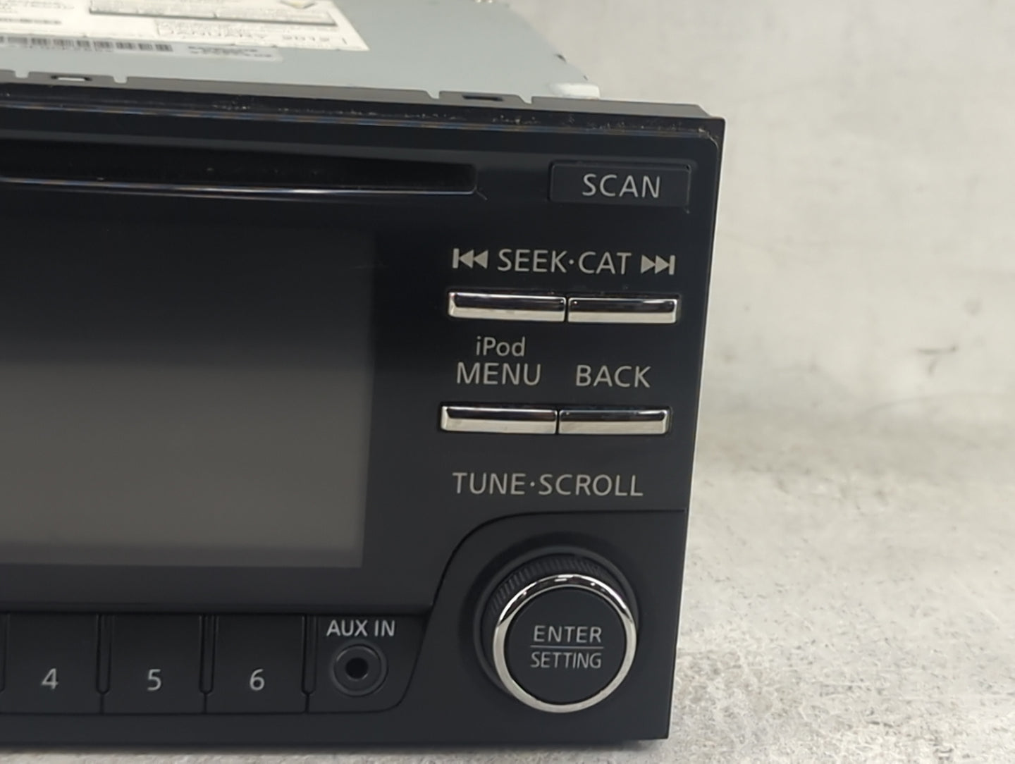 2010-2013 Nissan Altima Radio AM FM Cd Player Receiver Replacement P/N:28185 9HA0A CQ-FN21E04D Fits Fits 2010 2011 2012 2013