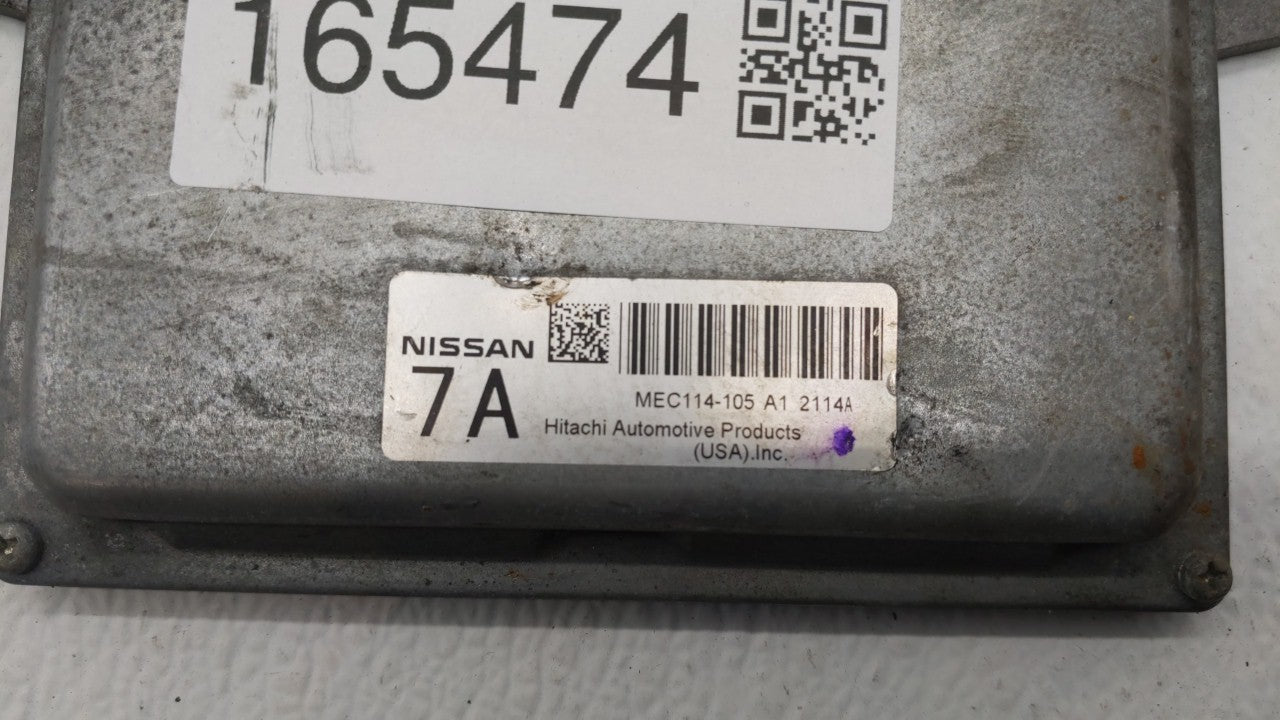 2011-2013 Nissan Altima PCM Engine Control Computer ECU ECM PCU OEM P/N:MEC114-105 MEC114-080 B2 Fits Fits 2011 2012 2013 OE