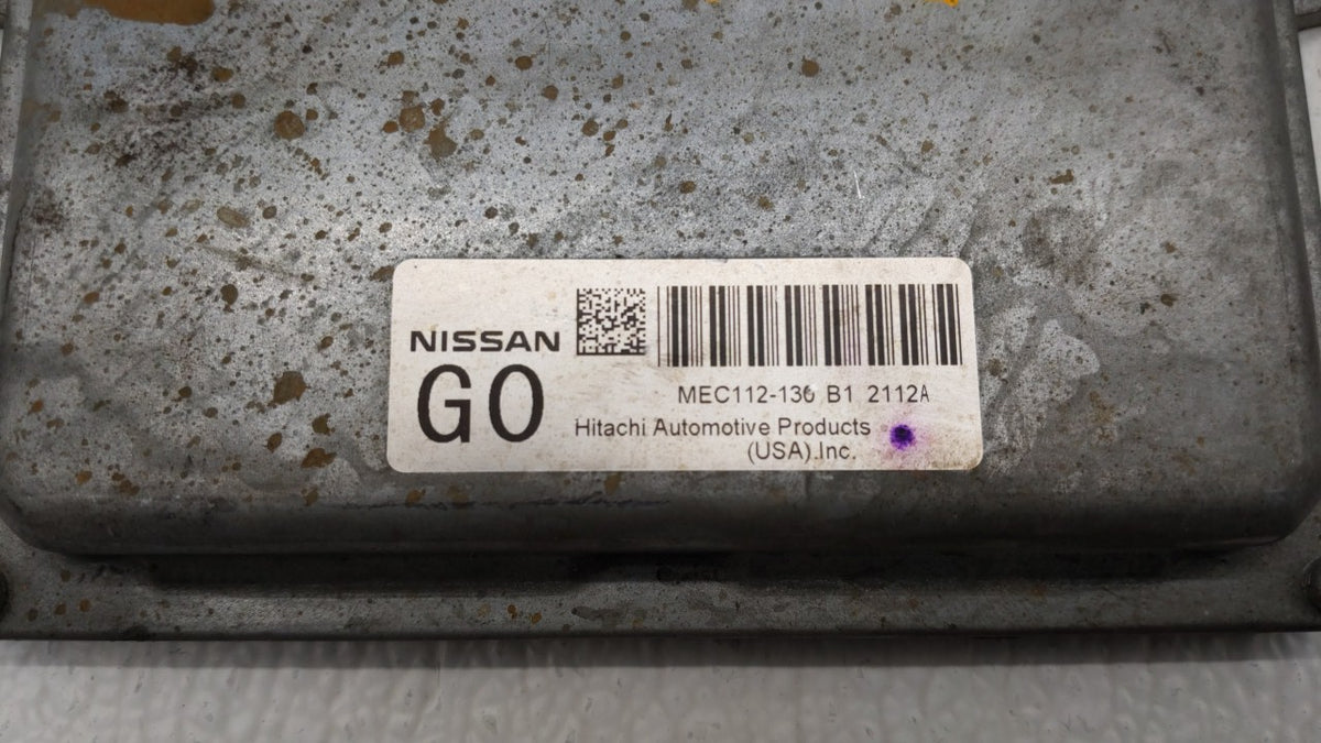 2011-2013 Nissan Altima PCM Engine Control Computer ECU ECM PCU OEM P/N:MEC114-100 MEC112-130 B1 Fits 2011 2012 2013 OEM Use