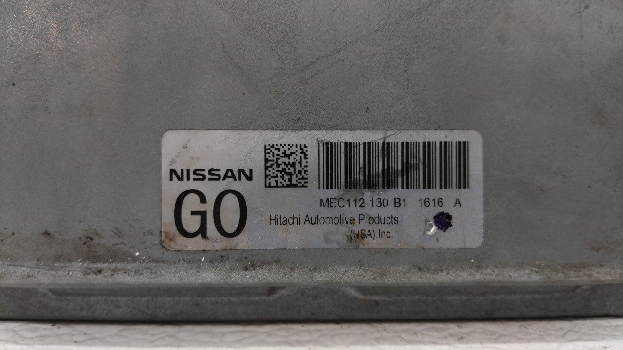 2011-2013 Nissan Altima PCM Engine Control Computer ECU ECM PCU OEM P/N:MEC114-100 MEC112-130 B1 Fits Fits 2011 2012 2013 OE