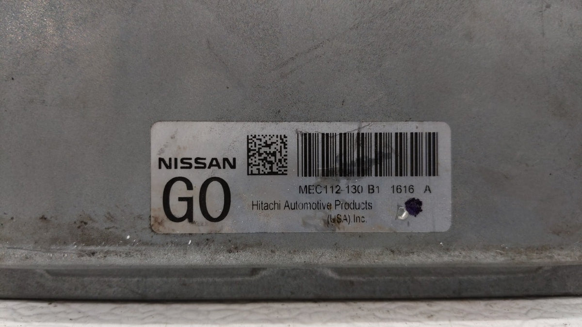 2011-2013 Nissan Altima PCM Engine Control Computer ECU ECM PCU OEM P/N:MEC114-100 MEC112-130 B1 Fits 2011 2012 2013 OEM Use
