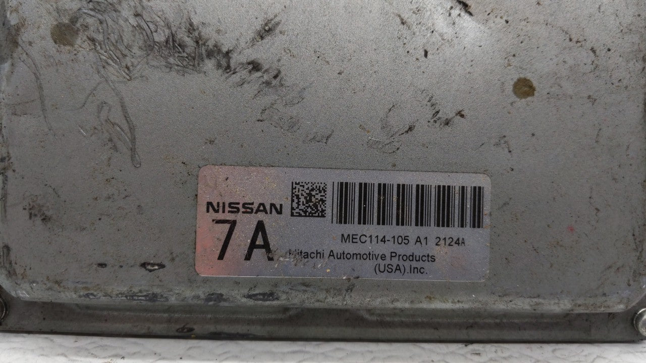 2011-2013 Nissan Altima PCM Engine Control Computer ECU ECM PCU OEM P/N:MEC114-105 MEC114-080 B2 Fits Fits 2011 2012 2013 OE