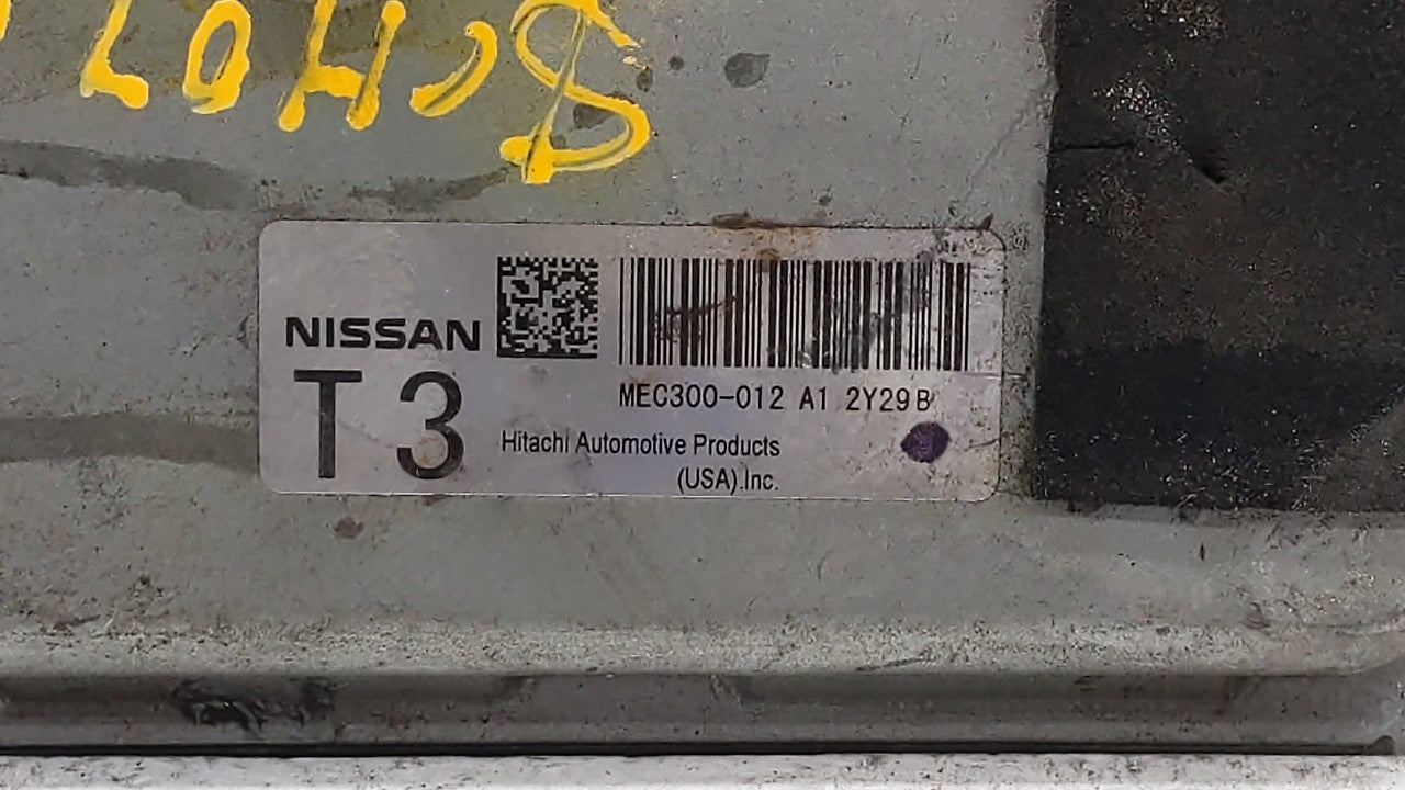 2011-2013 Nissan Altima PCM Engine Control Computer ECU ECM PCU OEM P/N:MEC114-100 MEC112-130 B1 Fits Fits 2011 2012 2013 OE