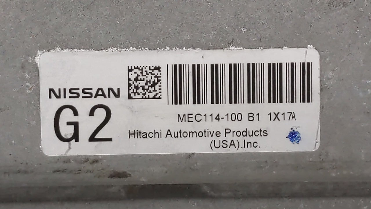 2011-2013 Nissan Altima PCM Engine Control Computer ECU ECM PCU OEM P/N:MEC114-100 MEC112-130 B1 Fits Fits 2011 2012 2013 OE
