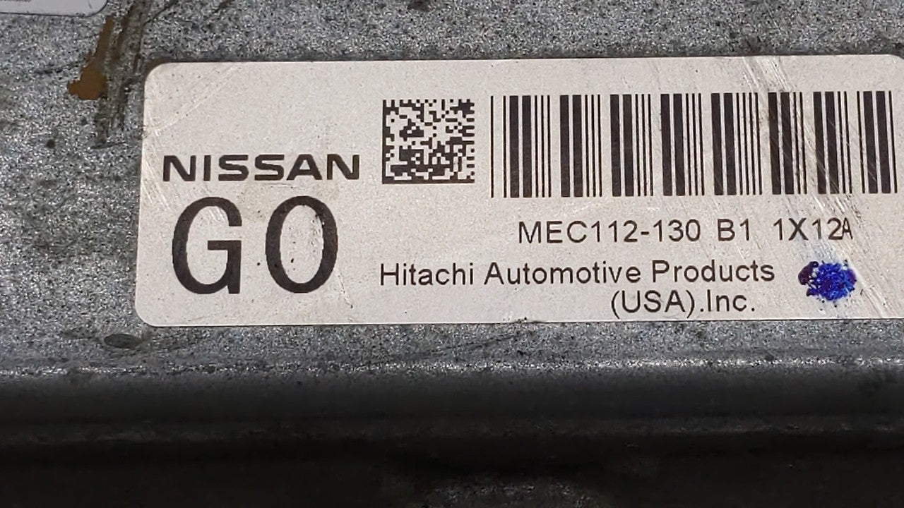 2011-2013 Nissan Altima PCM Engine Control Computer ECU ECM PCU OEM P/N:MEC114-100 MEC112-130 B1 Fits Fits 2011 2012 2013 OE