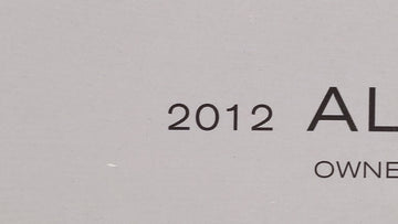 2012 Nissan Altima Owners Manual Book Guide OEM Used Auto Parts