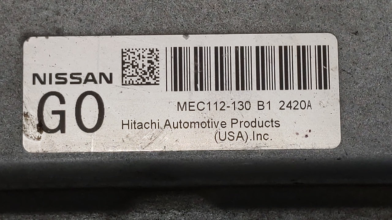 2011-2013 Nissan Altima PCM Engine Control Computer ECU ECM PCU OEM P/N:MEC114-100 MEC112-130 B1 Fits Fits 2011 2012 2013 OE