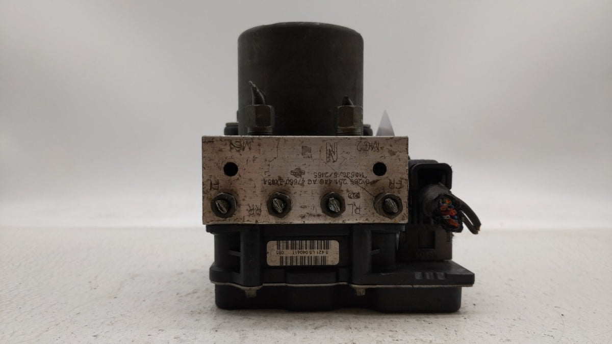2011-2012 Nissan Altima Anti-Lock Brake ABS Pump Module Actuator OEM P/N:47660 ZX65A 47660 ZX60A Fits Fits 2011 2012 OEM Use