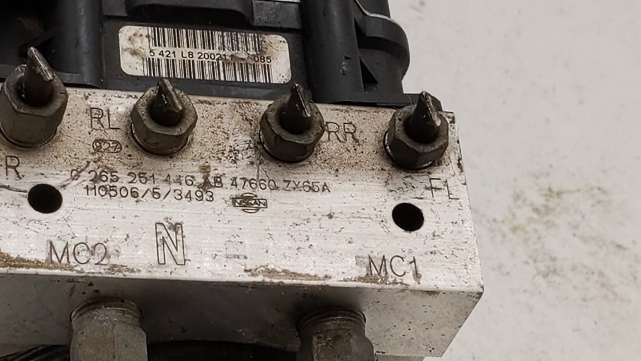 2011-2012 Nissan Altima ABS Pump Control Module Replacement P/N:47660 ZX65A 47660 ZX60A Fits Fits 2011 2012 OEM Used Auto Pa
