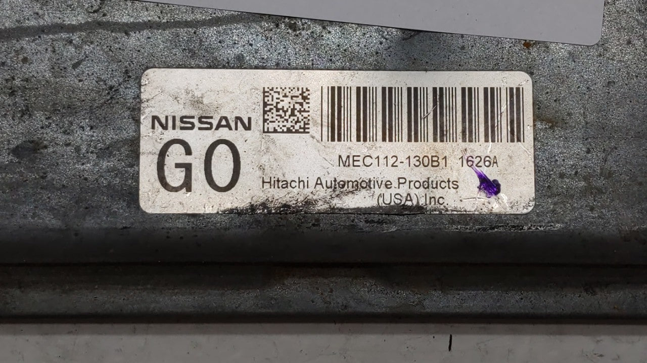 2011-2013 Nissan Altima PCM Engine Control Computer ECU ECM PCU OEM P/N:MEC114-100 MEC112-130 B1 Fits Fits 2011 2012 2013 OE