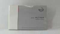 2012 Nissan Altima Owners Manual Book Guide OEM Used Auto Parts - Oemusedautoparts1.com