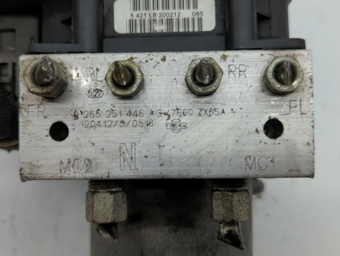 2011-2012 Nissan Altima ABS Pump Control Module Replacement P/N:47660 ZX65A 47660 JA30A, 47660 ZX60A Fits Fits 2011 2012 OEM