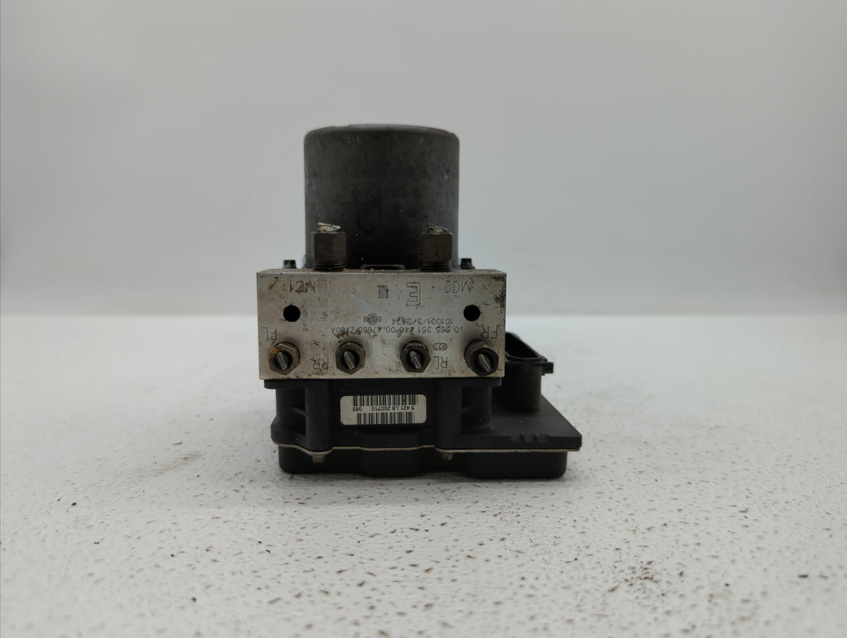 2011-2012 Nissan Altima Anti-Lock Brake ABS Pump Module Actuator OEM P/N:265 251 446 AB 47660 ZX65A Fits Fits 2011 2012 OEM 