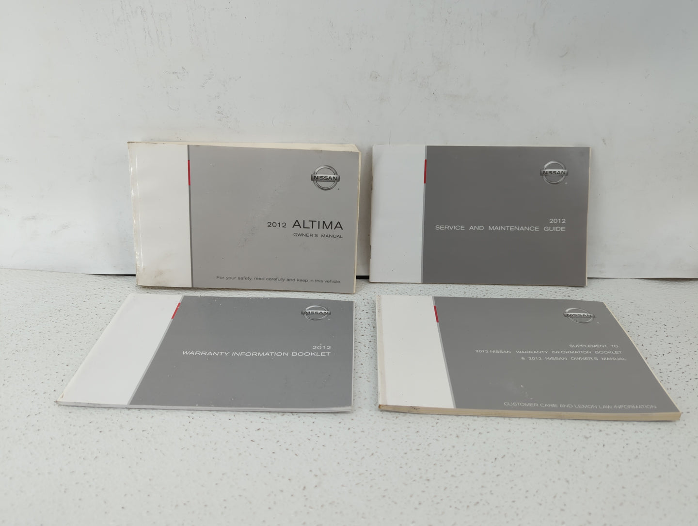 2012 Nissan Altima Owners Manual Book Guide P/N:OM2E 0L32U2 OEM Used Auto Parts - Oemusedautoparts1.com