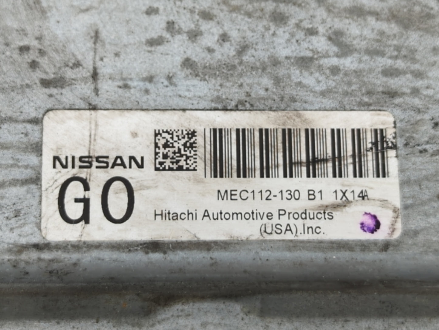 2011-2013 Nissan Altima PCM Engine Control Computer ECU ECM PCU OEM P/N:MEC114-100 MEC112-130 B1 Fits Fits 2011 2012 2013 OE