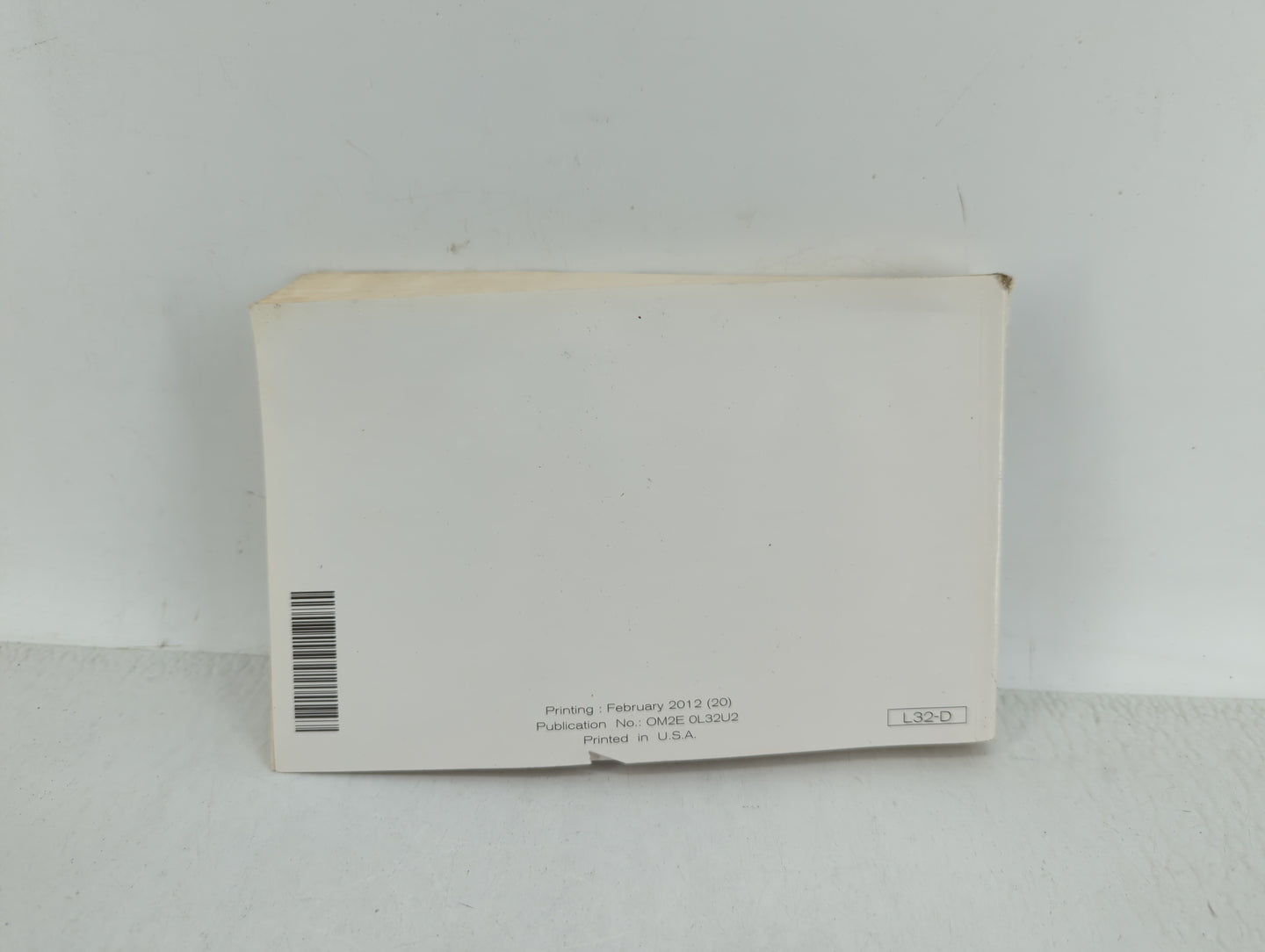 2012 Nissan Altima Owners Manual Book Guide OEM Used Auto Parts - Oemusedautoparts1.com