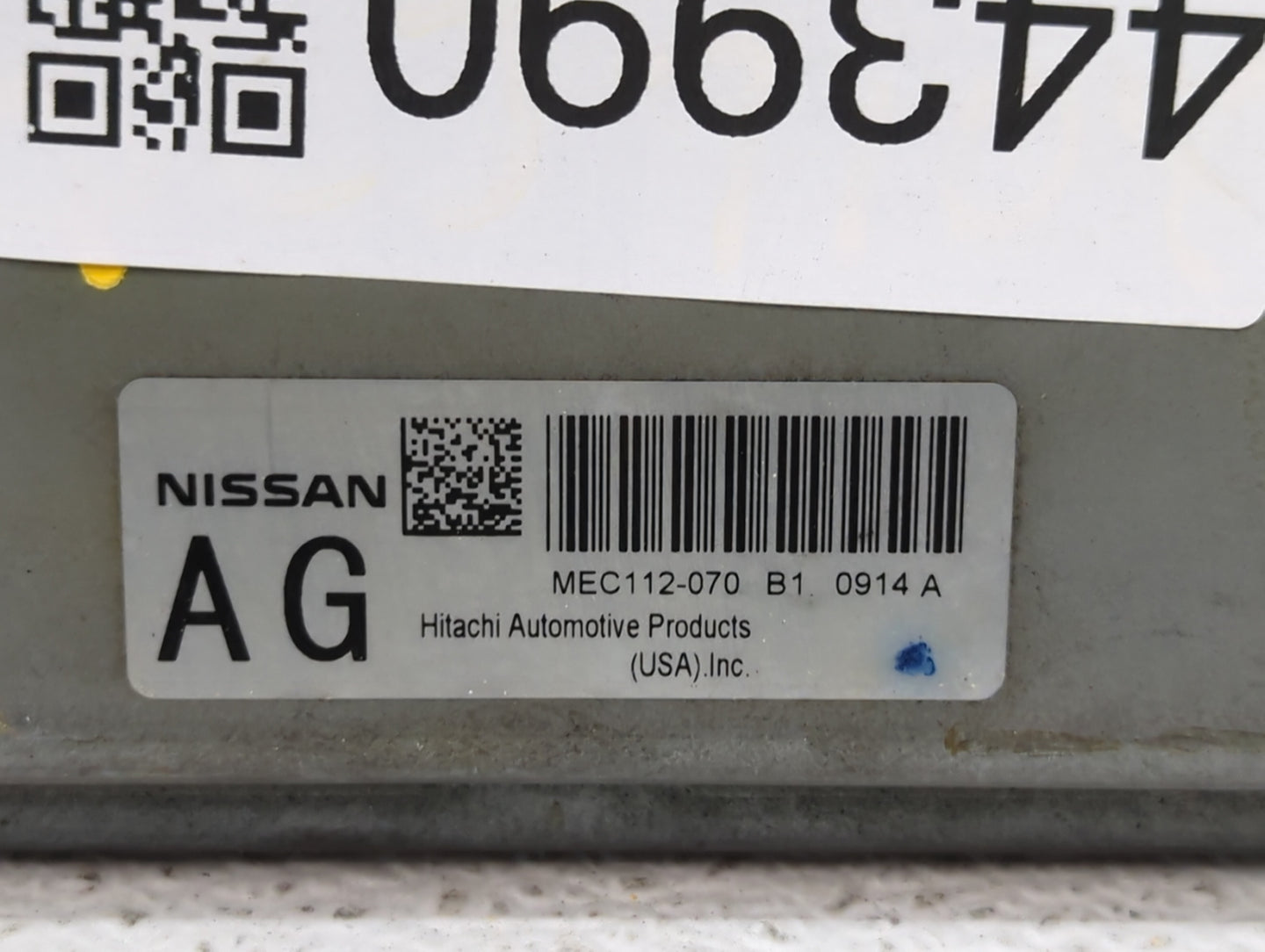 2011-2013 Nissan Altima PCM Engine Control Computer ECU ECM PCU OEM P/N:MEC114-100 B1 MEC112-130 B1 Fits Fits 2011 2012 2013