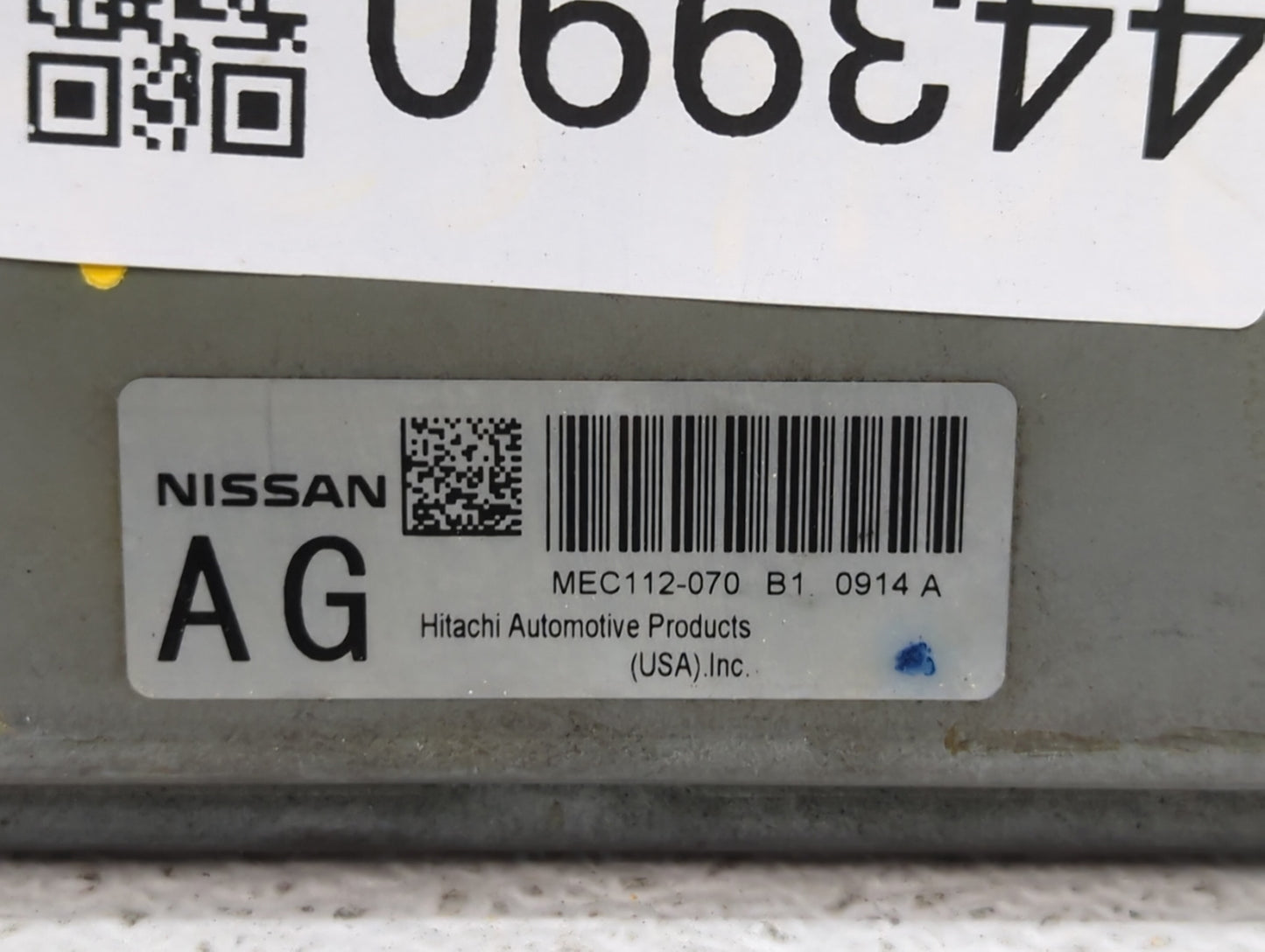 2011-2013 Nissan Altima PCM Engine Control Computer ECU ECM PCU OEM P/N:MEC114-100 B1 MEC112-130 B1 Fits Fits 2011 2012 2013