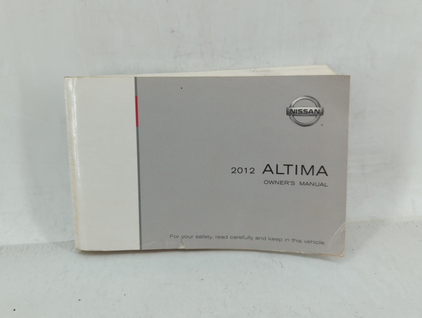 2012 Nissan Altima Owners Manual Book Guide OEM Used Auto Parts - Oemusedautoparts1.com