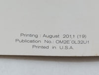 2012 Nissan Altima Owners Manual Book Guide OEM Used Auto Parts - Oemusedautoparts1.com