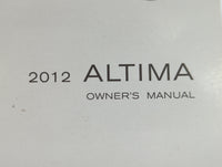2012 Nissan Altima Owners Manual Book Guide OEM Used Auto Parts - Oemusedautoparts1.com