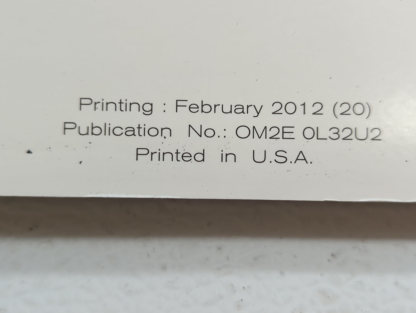 2012 Nissan Altima Owners Manual Book Guide OEM Used Auto Parts - Oemusedautoparts1.com