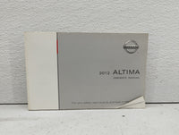 2012 Nissan Altima Owners Manual Book Guide OEM Used Auto Parts - Oemusedautoparts1.com