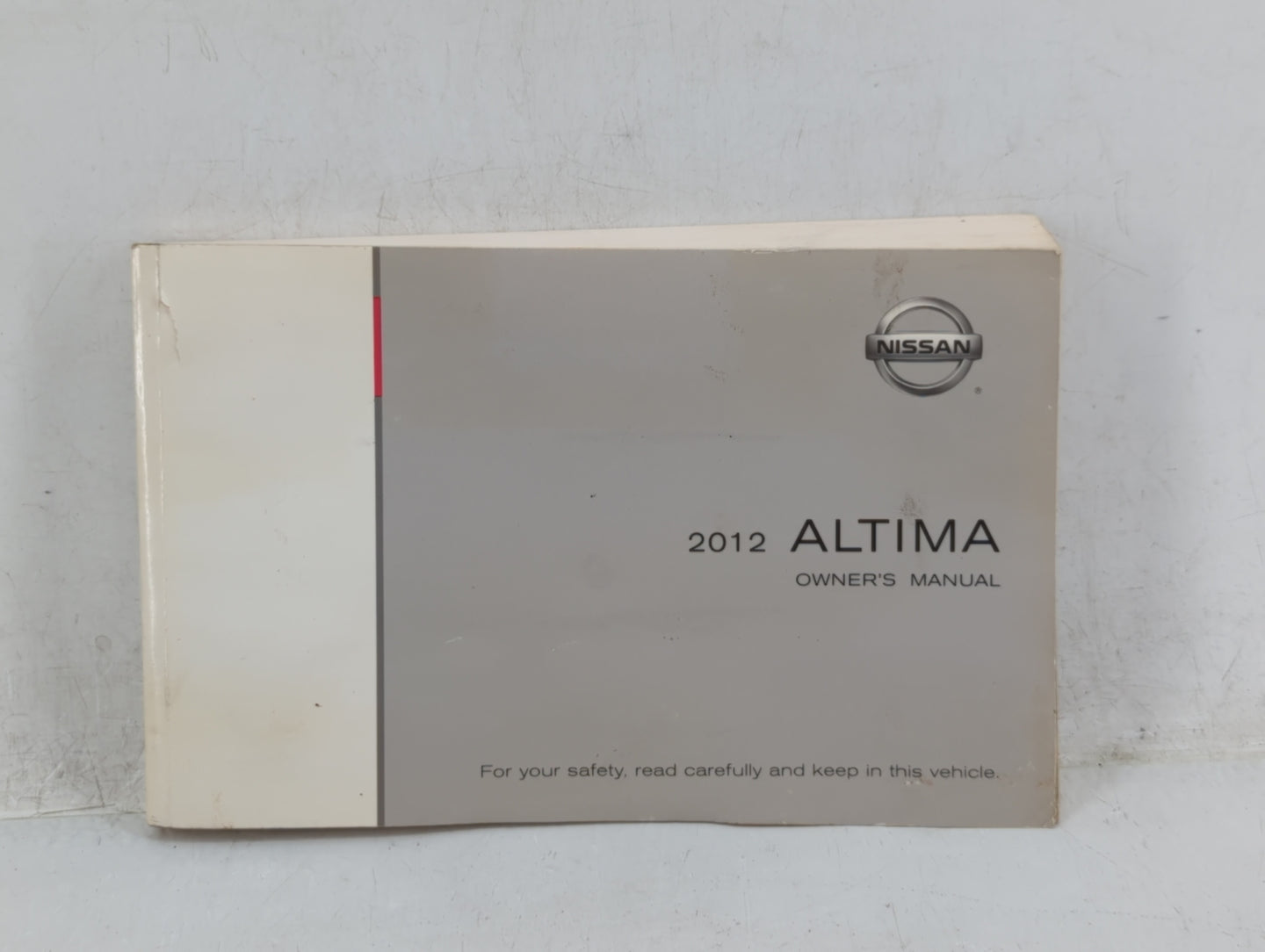 2012 Nissan Altima Owners Manual Book Guide OEM Used Auto Parts - Oemusedautoparts1.com