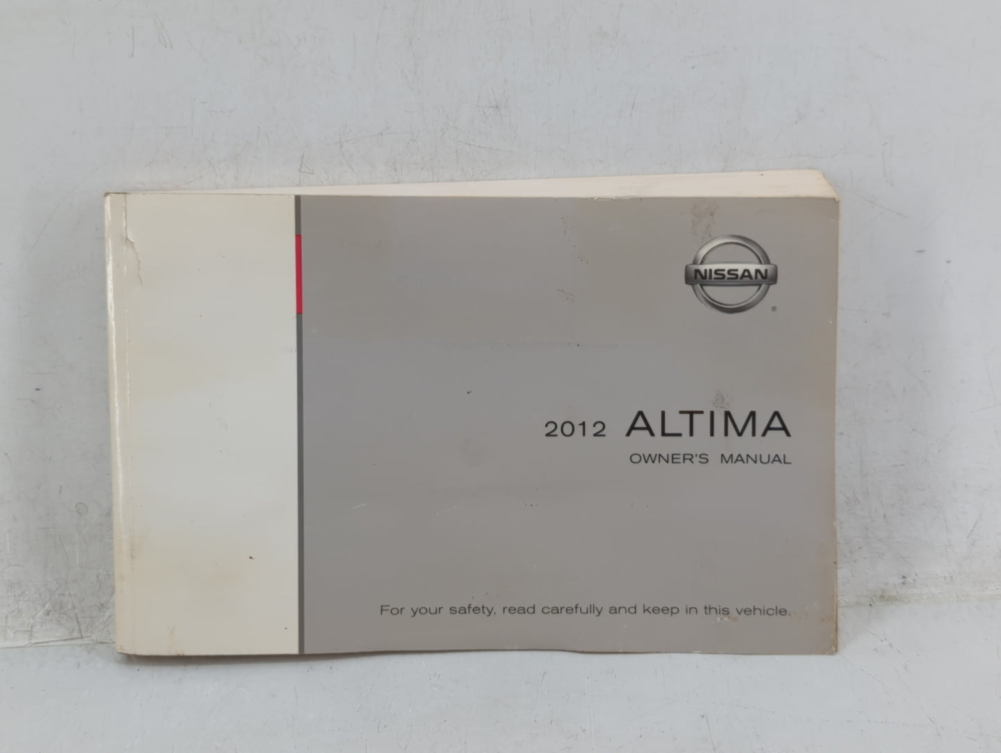 2012 Nissan Altima Owners Manual Book Guide OEM Used Auto Parts - Oemusedautoparts1.com