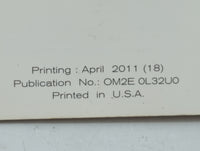 2012 Nissan Altima Owners Manual Book Guide OEM Used Auto Parts - Oemusedautoparts1.com