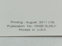 2012 Nissan Altima Owners Manual Book Guide OEM Used Auto Parts - Oemusedautoparts1.com