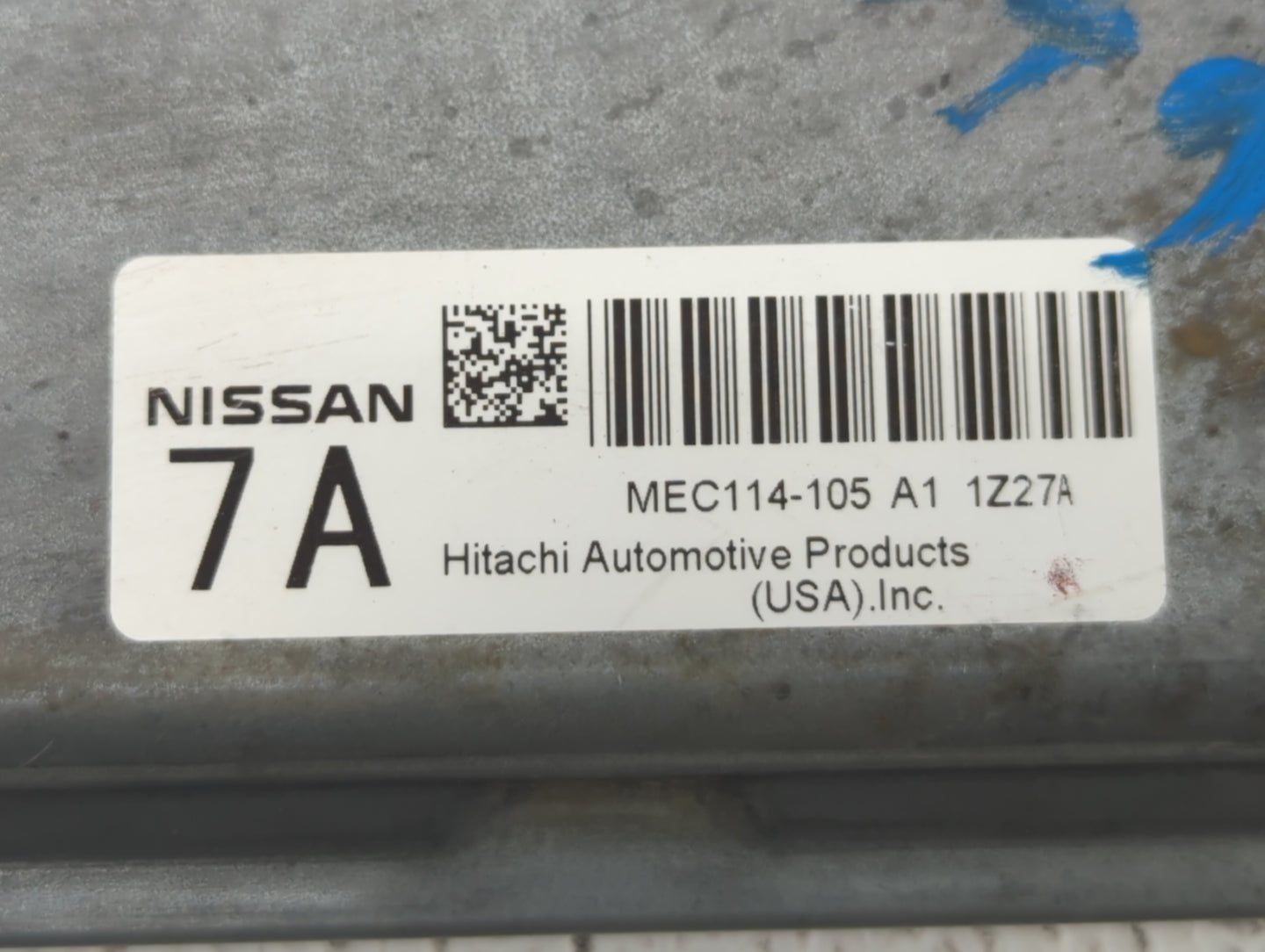 2011-2013 Nissan Altima PCM Engine Control Computer ECU ECM PCU OEM P/N:MEC114-105 A1 MEC114-100 B1 Fits Fits 2011 2012 2013