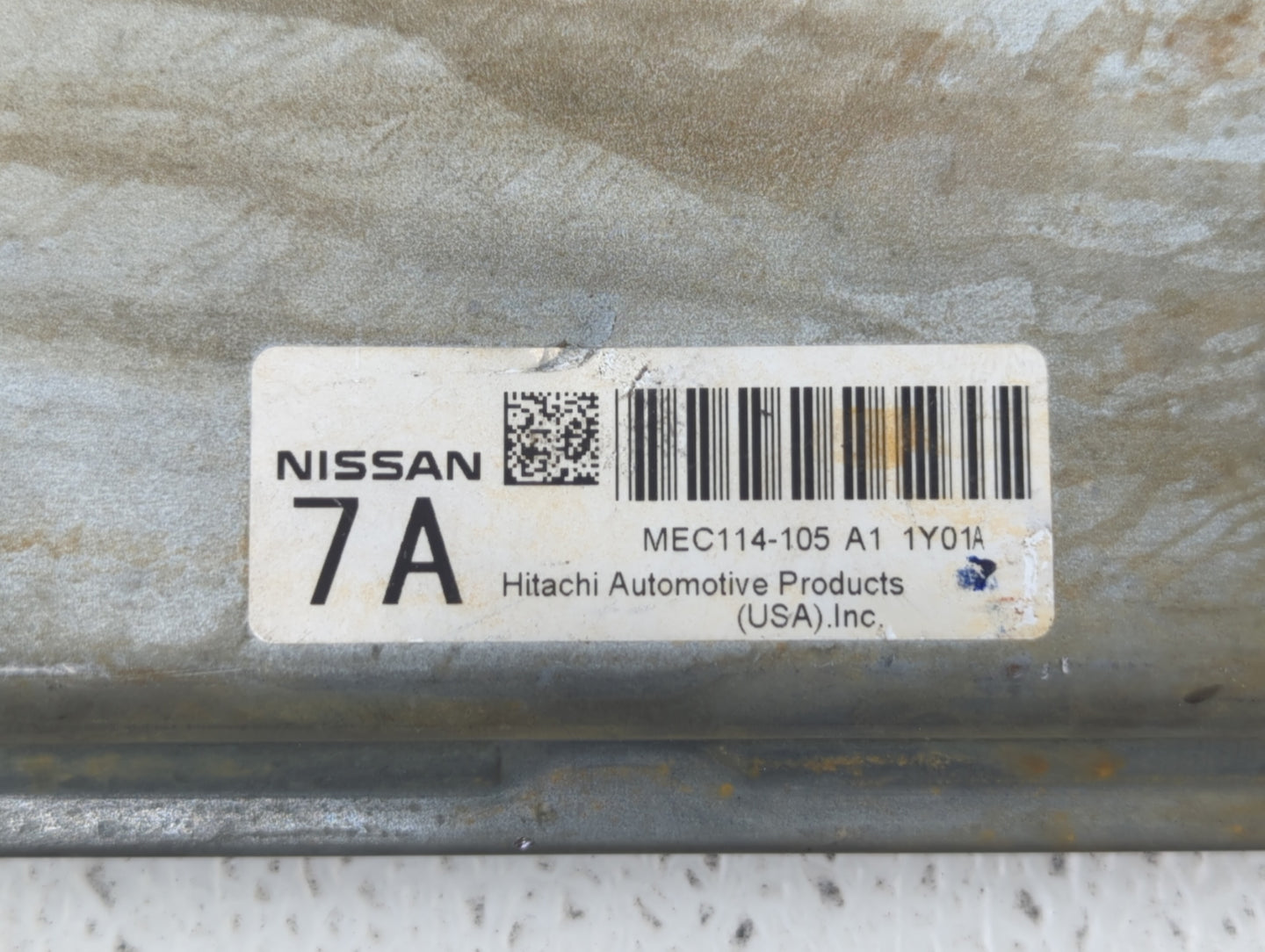 2011-2013 Nissan Altima PCM Engine Control Computer ECU ECM PCU OEM P/N:MEC114-105 A1 Fits Fits 2011 2012 2013 OEM Used Auto