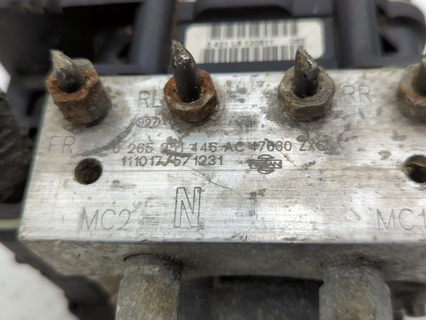 2011-2012 Nissan Altima ABS Pump Control Module Replacement P/N:47630 ZX6LA Fits Fits 2011 2012 OEM Used Auto Parts - Oemuse