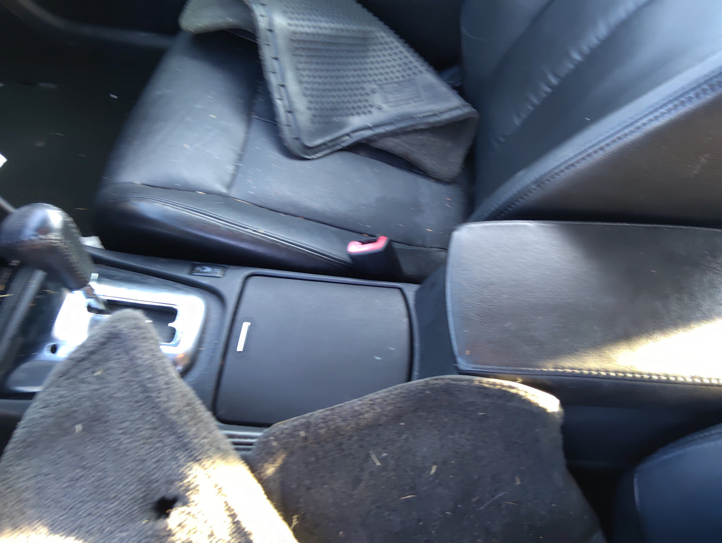 2010-2012 Nissan Altima Center Floor Console Fits Fits 2010 2011 2012 OEM Used Auto Parts - Oemusedautoparts1.com